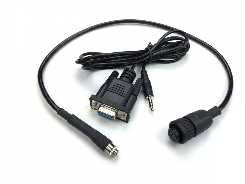 Data Transfer Cable - 6 ft Long - 9-pin Serial Connector to 5-pin