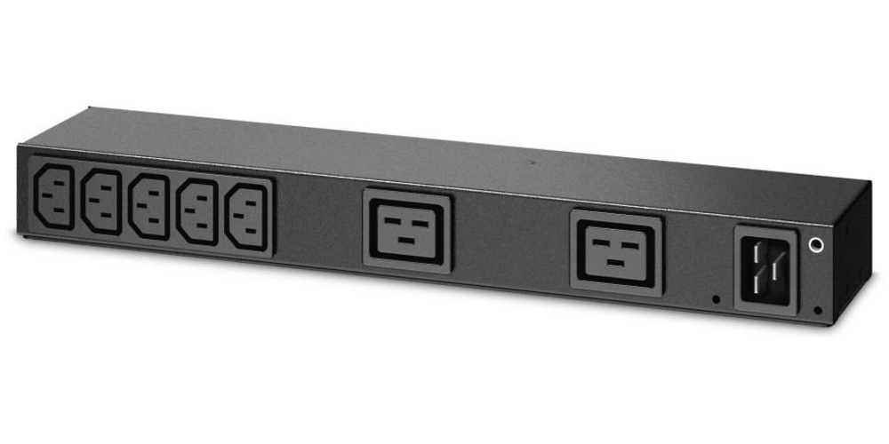 APC AP6120A power distribution unit (PDU) 1U Black 7 AC outlet(s)