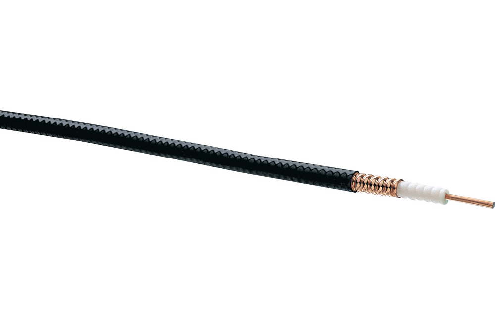 CommScope LDF2-50 coaxial cable Black