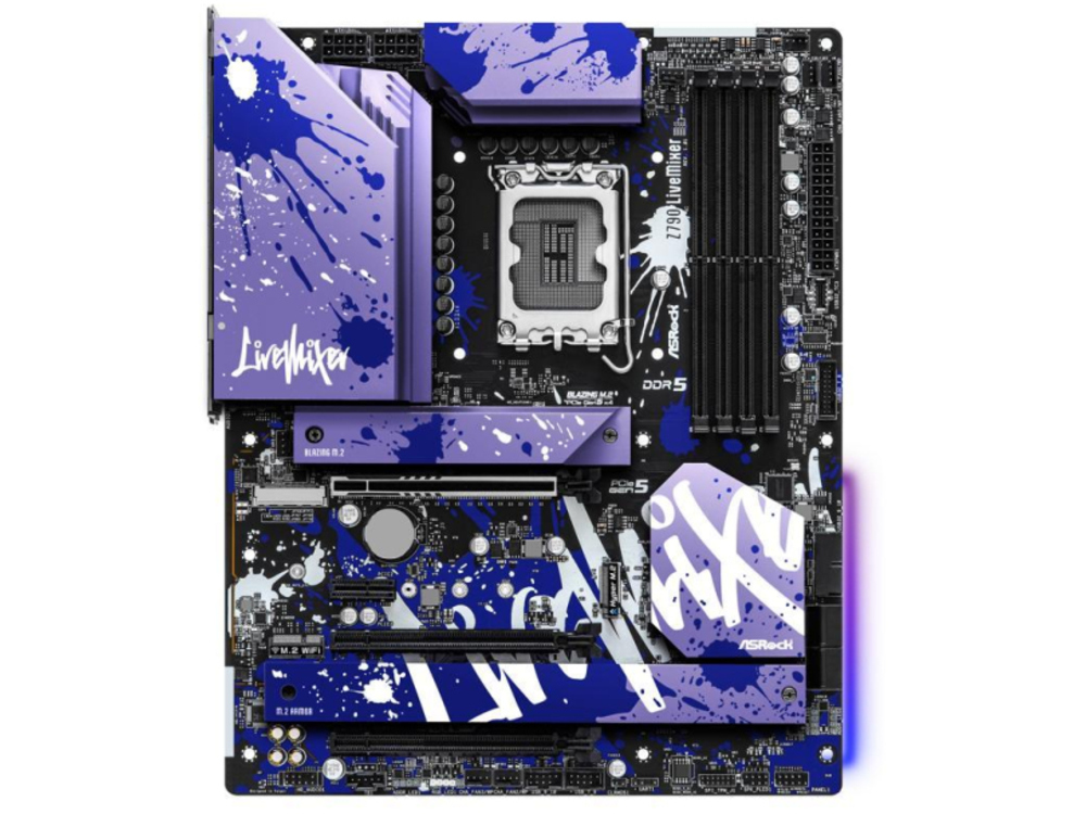 ASRock Z790 LiveMixer LGA 1700 Intel Z790 SATA 6Gb/s DDR5 ATX Mot
