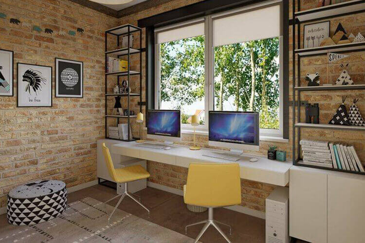 Where is the best placement for your home office desk?